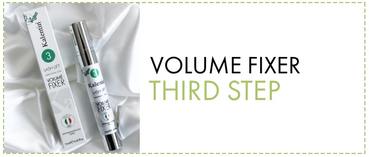 Lash lift volume fixer